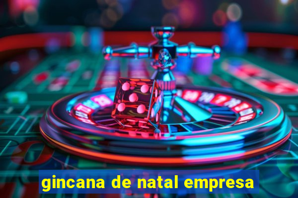 gincana de natal empresa